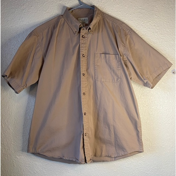 Cabelas Mens short‎ sleeve button down - Picture 1 of 8